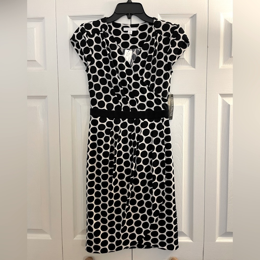 NWT New York & Company Polka Dress XS